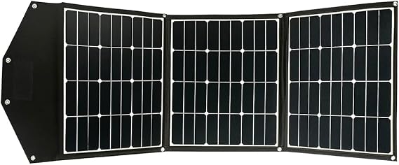 Offgridtec FSP-2 Foldable Solar Panel Bag - Charge Controller Not Included with Connection Cable Set