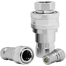 Hydraulic Coupler 1inch NPT ISO 7241-B,CEKER Quick Connect and Disconnect Tractor Couplers Hydraulic Coupling