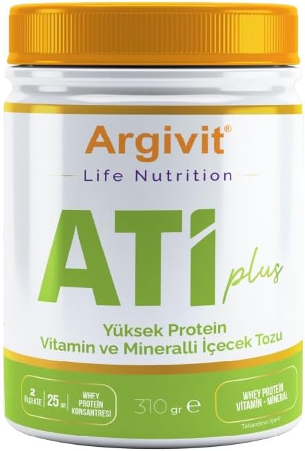 Argivit Ati Plus Yüksek Protein Vitamin ve Mineralli İçecek Tozu 310 gr