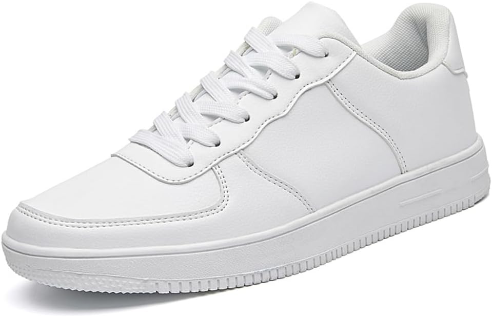 Men's Casual Fashion Trainers Sneakers Comfortable Breathable Lightweight Lace-Up Walking Shoes