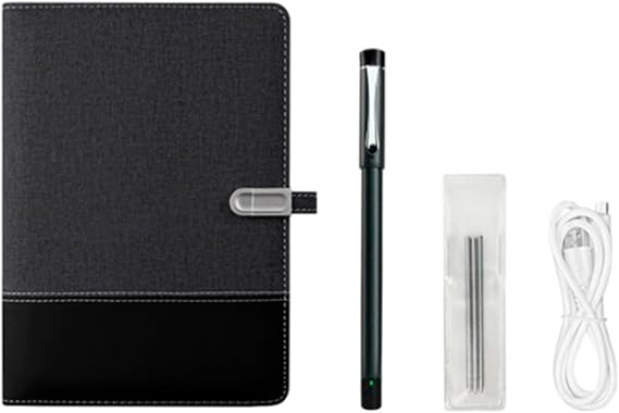Digital Notebook Smart Pen Set, Real Time Handwriting Digitization, Text Conversion Feature, Portable Writing Board, For Students Professionals(smart pen+paper 16G)