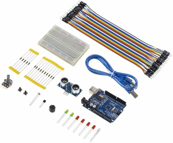 Robotistan Uno Başlangıç Seti-Arduino Uyumlu (Klon) (EKitap ve Videolu)