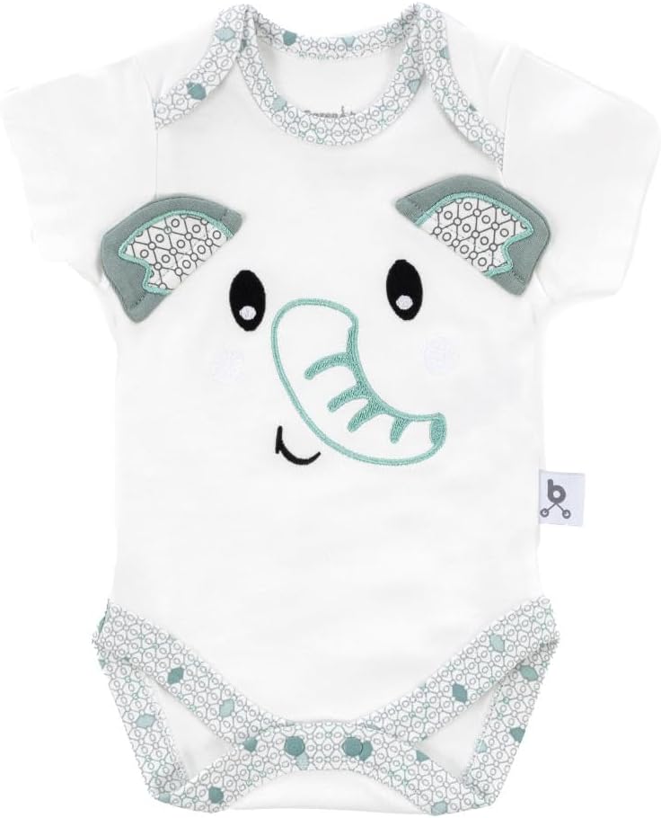 Gezenbebe Hero Bebekler İçin Nakışlı Kısa Kol Body