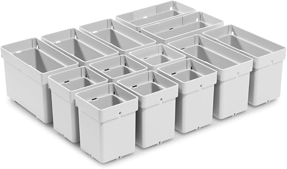 Festool Insert Boxes Set for Sortainer & Systainer³ Combi Drawers