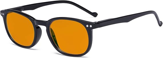 Eyekepper Blue Light Glasses Men Women, Vintage Design Eyeglasses