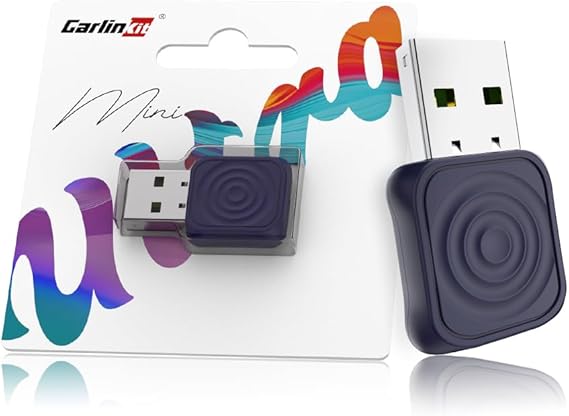 CarlinKit 2026 kabelloser CarPlay & Android Auto Adapter Upgrade von kabelgebundener auf kabellose Verbindung Plug & Play mit USB-A/Typ-C Funktioniert mit iPhone iOS 10& Android 11.0+