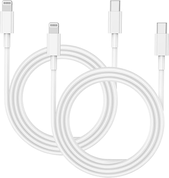 USB C to Lightning Cable 2Pack 6.6ft, Apple MFi Certified iPhone Charging Cable, USB C Fast Charging for iPhone 14/14Pro/14Pro Max/13/mini/13 Pro/13Pro Max/12/12 Pro/12 Pro Max/11 Series