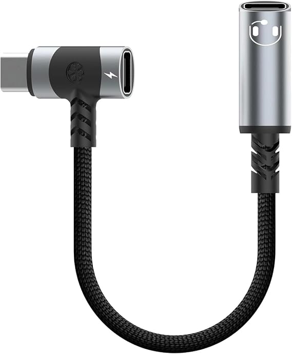 iPhone iPad Macbook Android ile uyumlu 2in1 Type-C Şarj + Kulaklık Çevirici Adaptör 60W - FC1182