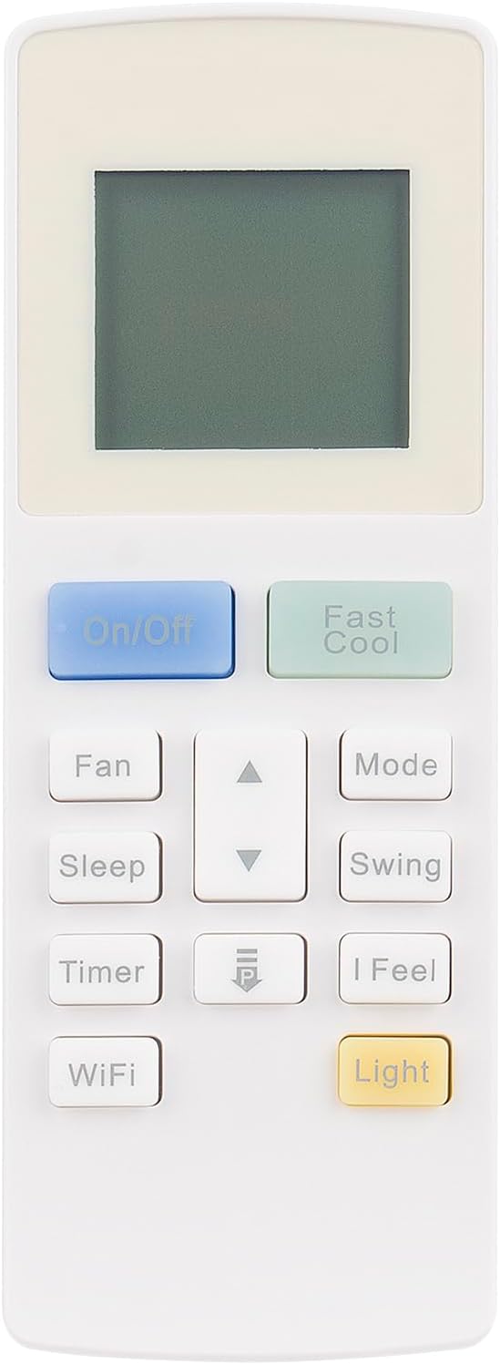 Air Conditioner Remote Control Compatible with Gree AC A/C YAW1F9 YAW1F1 | YAW1F4 GWH24ACD-K3NNA1A K3NNA1A GWH12ACB K3NNA1A GWH18ACC K3NNA1A GWH24ACD K3NNA1A K3NNA2A GWH09AAA K3NNA2A GWH12AAB