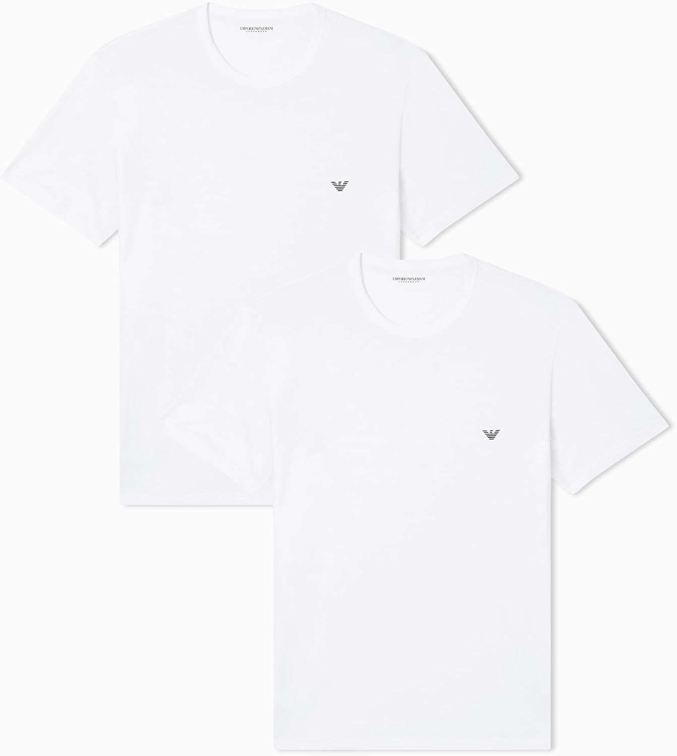 Emporio Armani Men's Logolabel 2-Pack T-Shirt T-Shirt (Pack of 1)