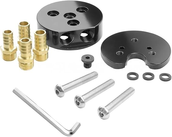 Replacement Fuel Tank Sump Kit Dual Port Integrated Return for FASS 150GPH 200GPH and 150 200 Fuel Pumps