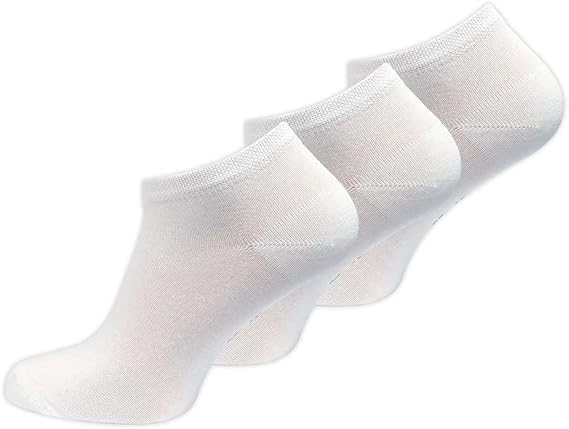 3 Çift Bambu Patik Çorap, Erkekler ve Kadınlar için Unisex Bambu Çoraplar