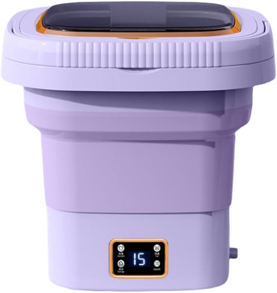 Small Washing Machine, Mini Washing Machine, Dehydrator, Portable Washing Machine, Simple Washing Machine, Wash Boy, Folding Washing Machine, Blu-Ray Sterilization, 5/10 Minutes Wash Mode, 2