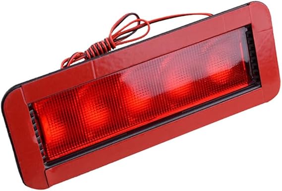 Universal High Level Brake Light, 1Pc 5 LED Third Brake Light Car Rear Brake Lights Replacement Compatible with Cars with 12V DC,Flat