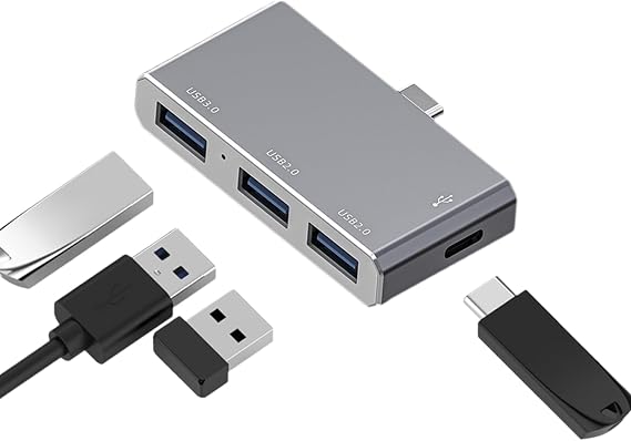 Displaylink Docking Station USB 3.0 Double Monitor Multifunctional Portable