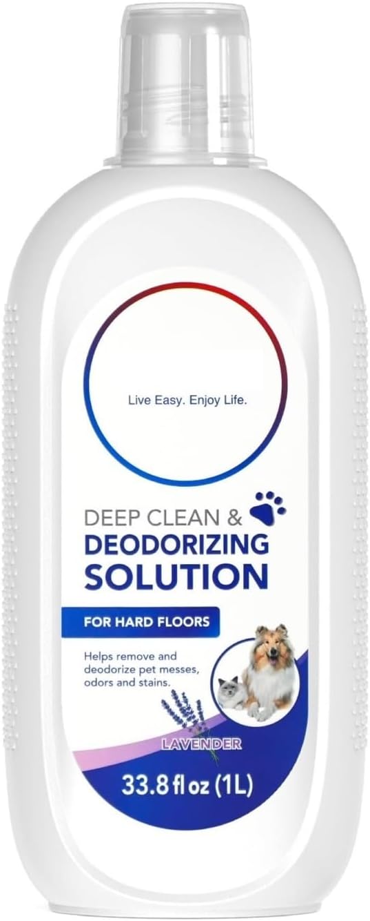Floor Cleaning Solution 1L, Lavender Scent, Compatible with Tineco iFLOOR Series, FLOOR ONE S3 / S5 / S6 / S7 / S9 Artist Series Wet Dry Vacuum, EXCEPT Steam Machines (33.8 OZ)