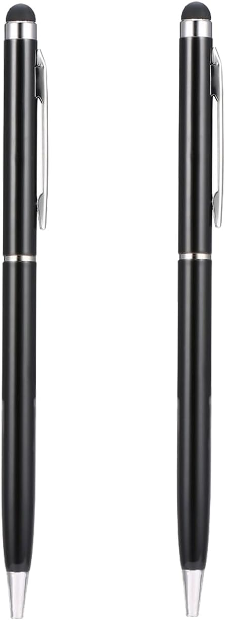 Stylus Pens for Touch Screens, 2 In 1 Capacitive Universal Stylus for Phone Tablets PC Touch Screens (2-Pack)