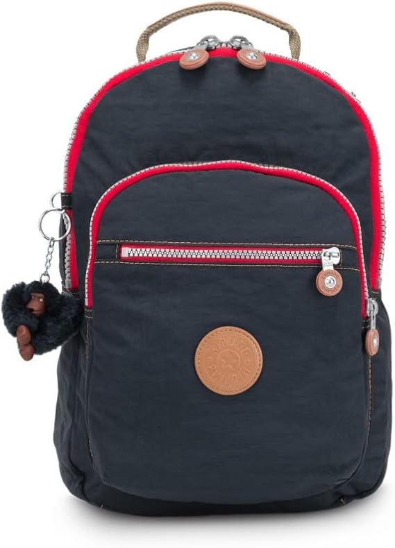 Kipling Clas Seoul S Small Backpack, True Navy Combo (Blue)