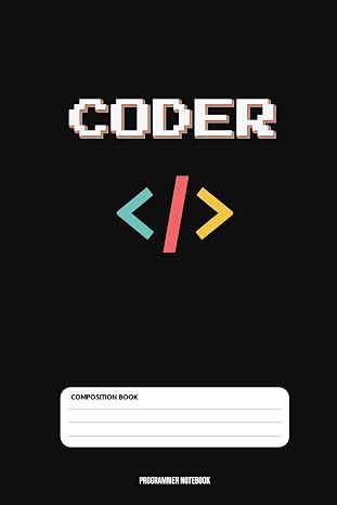 Programmer Notebook: Coding Developer Notebook Gift For Those Who Love Programming 6 x 9 110 Pages
