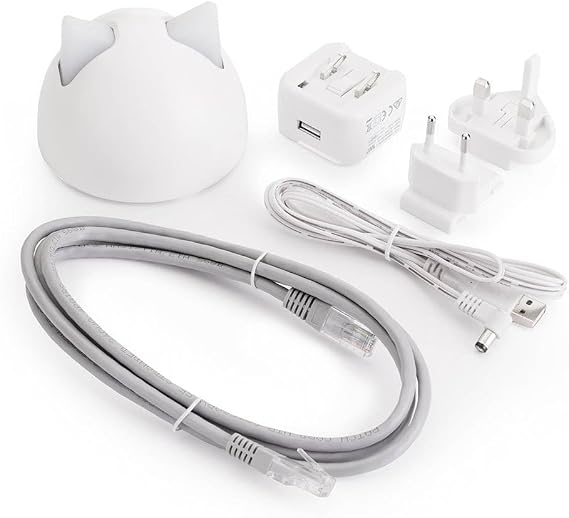 Sure Petcare Hub, Compatible with SureFlap Microchip Pet Door Connect, SureFlap Microchip Cat Flap Connect, SureFeed Microchip Pet Feeder Connect, Felaqua Connect, Mobile App, iOS, Android, White