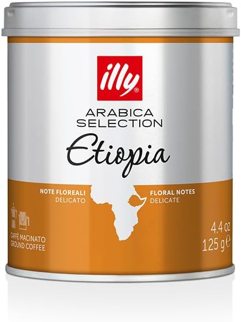 illy 125 Gr Ethiopian Powdered Coffee