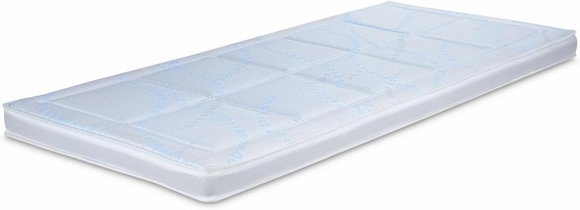Topper 2.7 - Serinletici Soğuk & Tencel™ Kılıflı Nano Paket Yaylı Visco Yatak Pedi - Yıkanabilir (150x200)