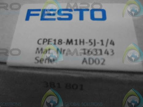 Festo 163143 CPE18-M1H-5J-1/4 Solenoid Valve