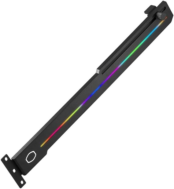 Cooler Master ELV8 GPU Brace with ARGB Strip Lighting - Universal Graphics Card Holder and Brace