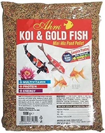 AHM Koi ve Japon Mix Yem 1 Kg