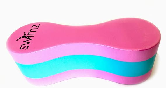 Swimz Junior club Pull Buoy - Blue/Pink - Technique & Body Alignment Training Aid