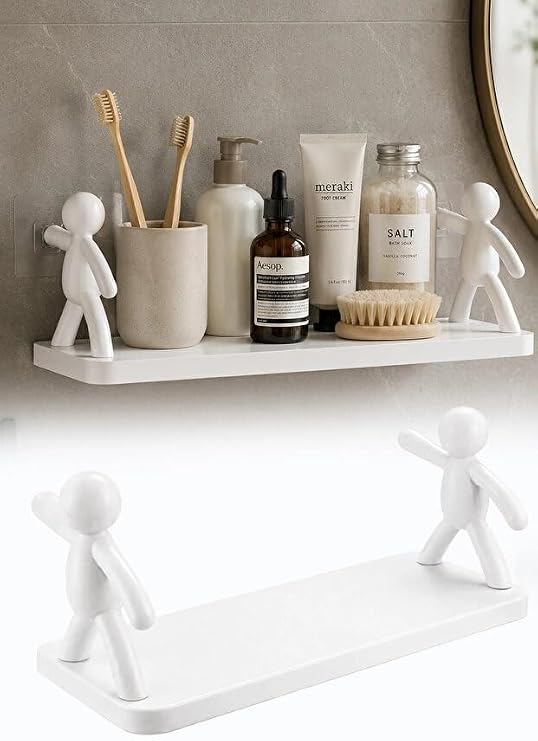 Banyo ve Mutfak Organizer Raf | Yapışkanlı Düzenleyici