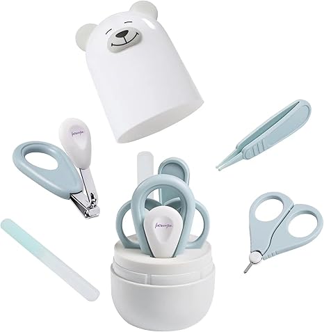 Baby Nail Clippers Set for Newborn Infant Nail Kit for New Parents Gift