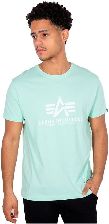 ALPHA INDUSTRIES Men's Basic T-Shirt for Men T-Shirt (Pack of 1)