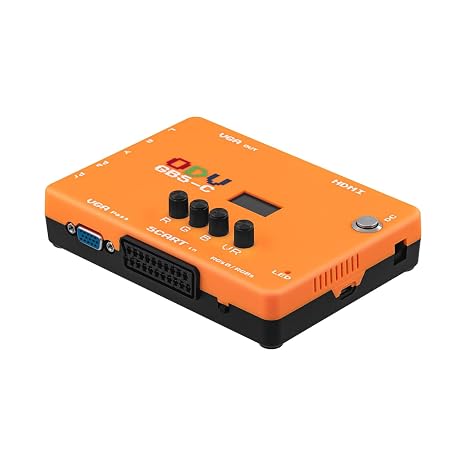 Mcbazel GBS-C Retro Game Scan Converter, Component to HDMI/VGA