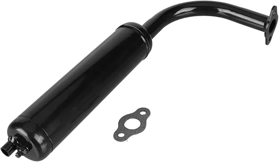 Silencer Motorcycle Universal Motorcycle Exhaust Pipe For 49cc 50cc 60cc 80cc 100cc 2-Stroke Engine Motorized Bicycle Bike Silencer Exhaust Pipe