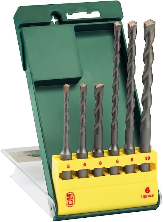 Bosch 2607019447 SDS-Plus Hammer Drill Bit Set Grey