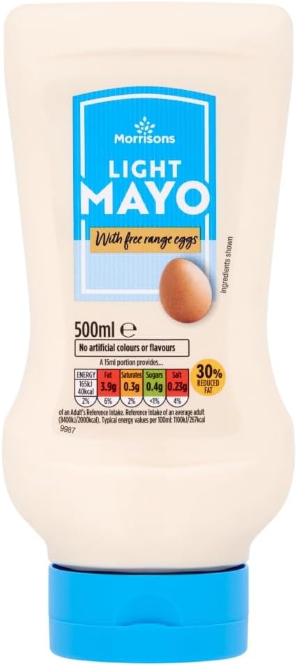 Morrison's Light Mayo, 500ml
