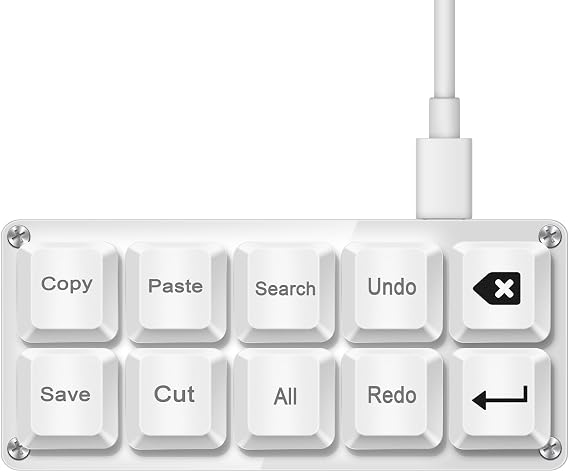 Rhythm Game Keypad Programmable Copy Paste Red Mechanical Switch Keyboard
