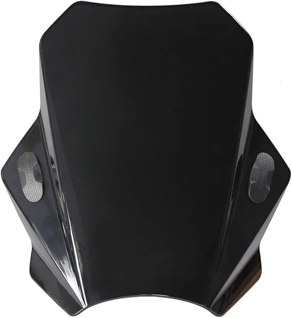Motorcycle Windshield For SVARTPILEN 401 2017-2023 Front Motorcycle Windscreen Windshield Screen Wind Shield Deflector Protector(Black)