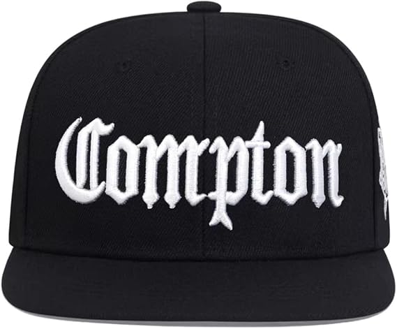 Compton Snapback Cap, Hip Hop Baseball Hat, Unisex Adult, Adjustable