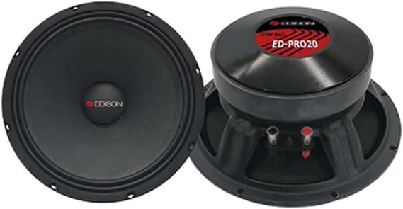 Edison ED-PRO20 20 Cm Midrange Hoparlör 250 RMS 500W Profesyonel Oto Ses Sistemi