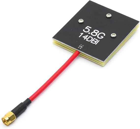 5.8Ghz FPV パネル アンテナ指向性パッチレシーバー SMA。