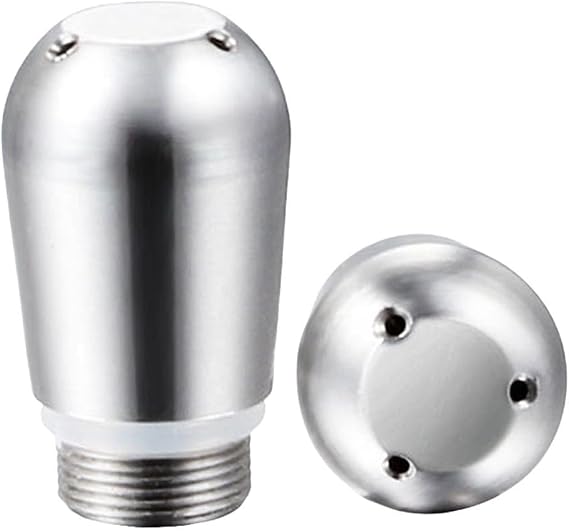 Expobar Steam Wand Tip Stainless Steel 3 or 4 Hole Milk Frothing Nozzle 8.3mm Outer Diameter Spare Part(three holes)
