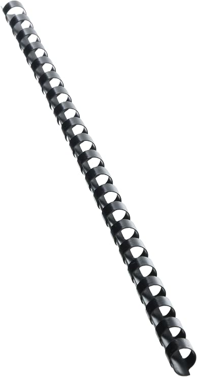 Peach Binding Combs 8mm 45 A4 sheets black