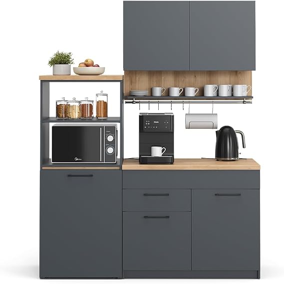 Vicco Egbert Kitchen Unit Anthracite 160 cm