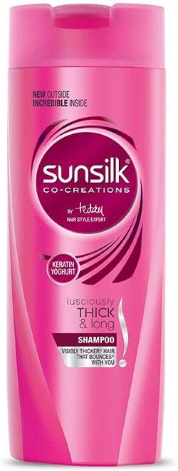 Sunsilk Co-Creations Shampoo Lusciously Thick & long, 80ml