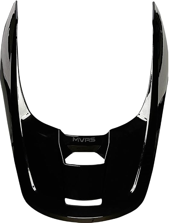 Fox Racing V1ヘルメットバイザー - プラック
