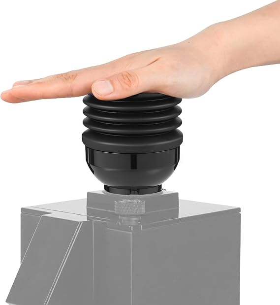 Silicone Single Dose Hopper for Eureka Mignon Espresso Coffee Grinder Efficient Blowing Bean Bin Convenient Single Can Hopper Protect Bean Mill Component for Blow Out Residual Coffee Grounds