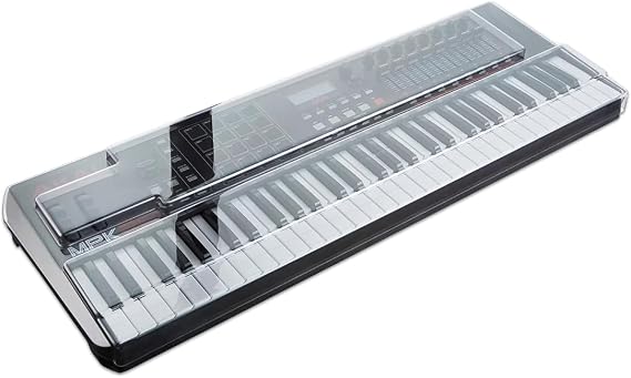 Decksaver Cover for Akai MPK 261 - Super-Durable Polycarbonate Protective lid in Smoked Clear Colour, Made in The UK - The Producers' Choice for Unbeatable Protection