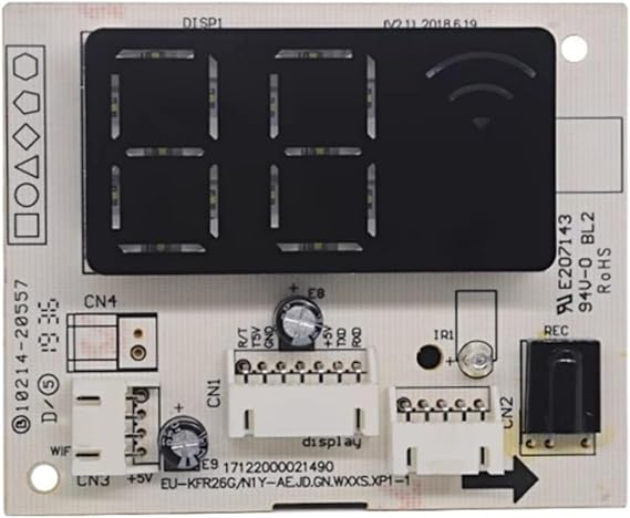 Air Conditioner Display PCB 17122000021490 Compatible with Midea
